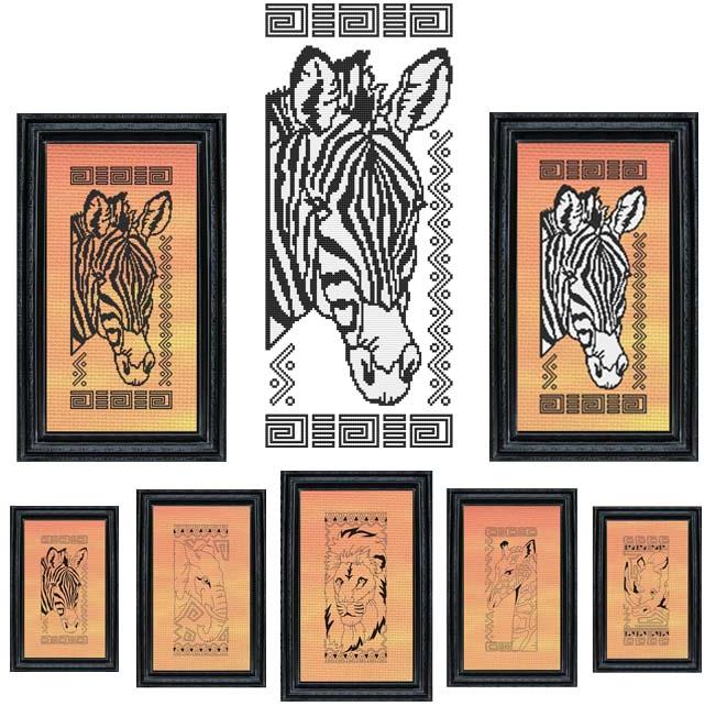 African Animals Series - ZEBRA